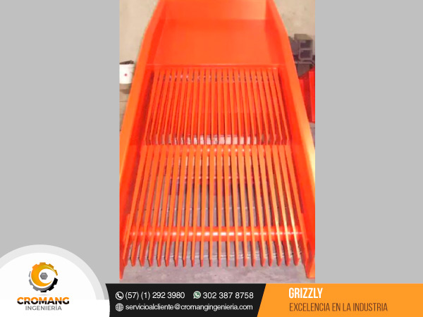 grizzly para trituración