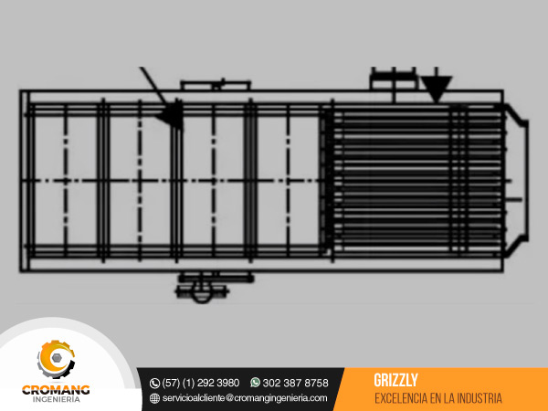 grizzly para trituración