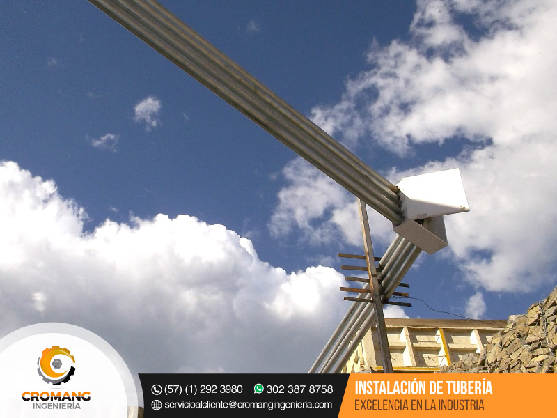 instalación de tuberias