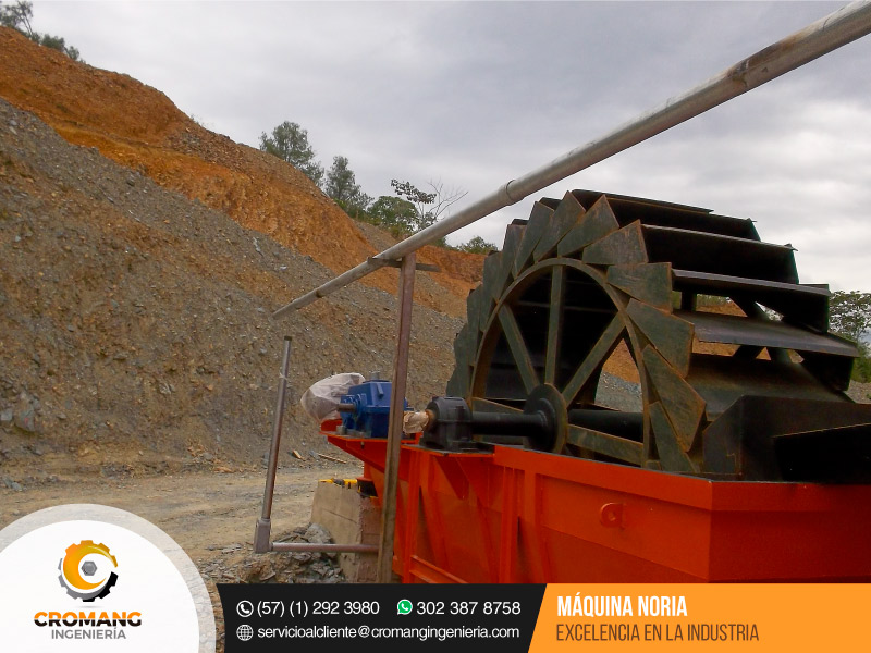 reparacion y mantenimiento Noria lavadora de arena