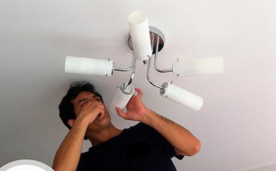 mantenimiento e instalación de iluminación