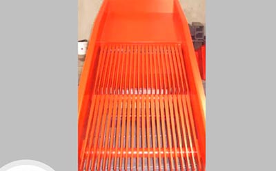 grizzly para trituración