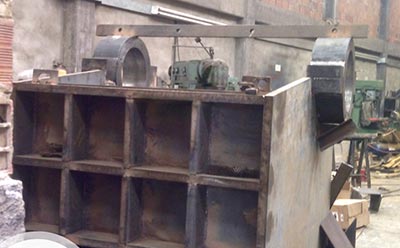 trituradora de mandíbulas