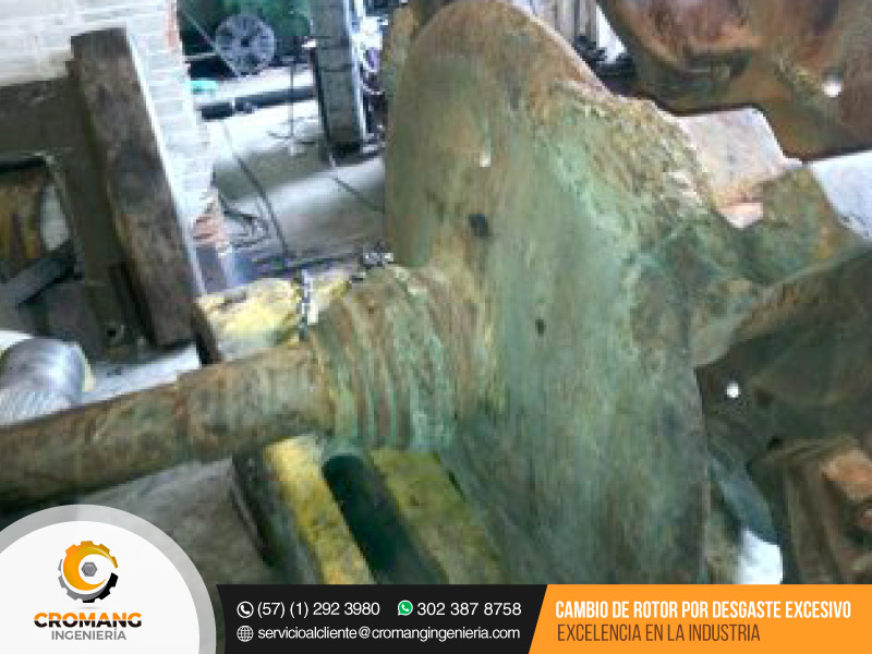 cambio de rotor