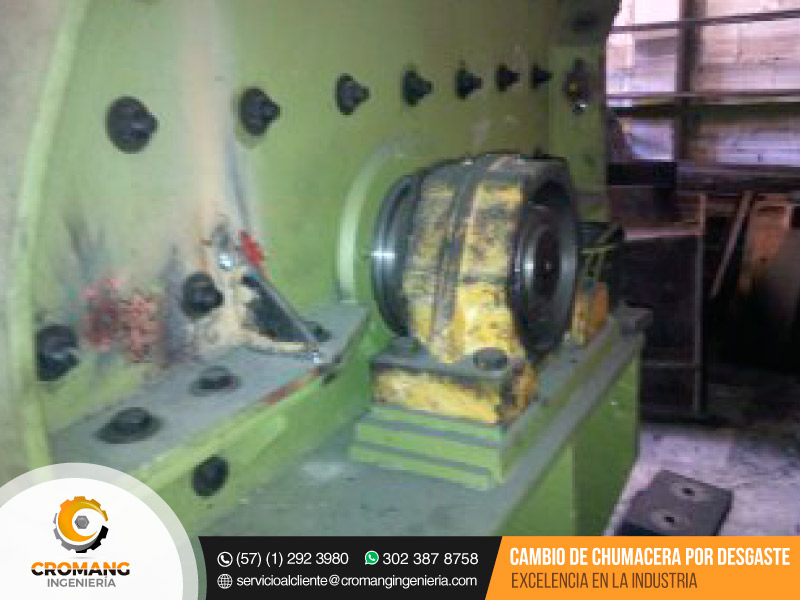cambio de chumaceras